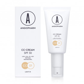 CC-КРЕМ SPF 30, 01 Light, 30 МЛ ANGIOPHARM