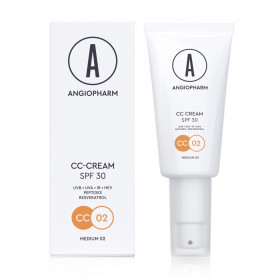 CC-КРЕМ SPF 30, 02 Medium, 30 МЛ ANGIOPHARM